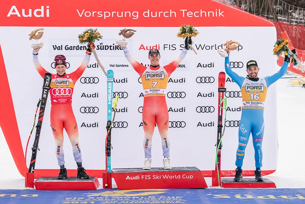 Weltcup-Rennen auf der Saslong in Gröden