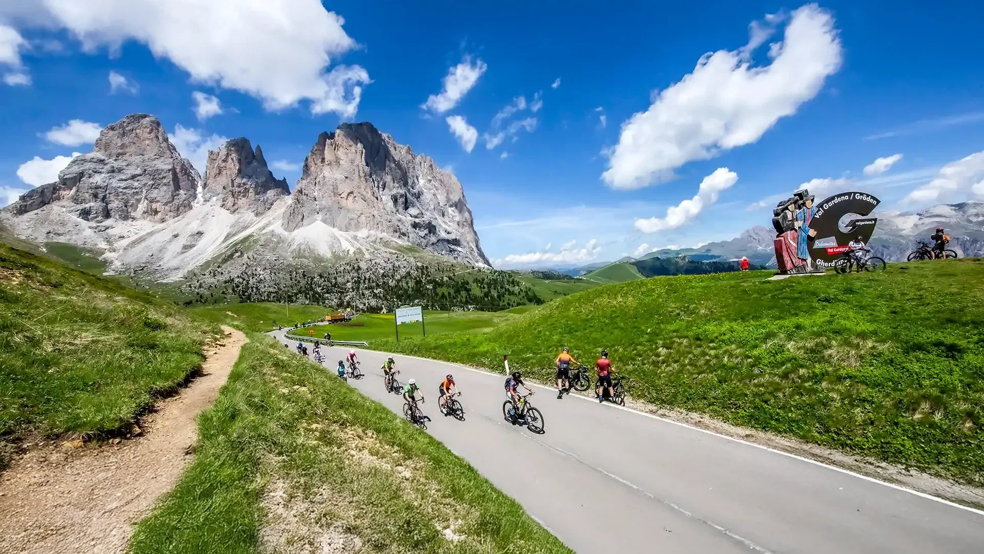 Sellaronda Bike Day in den Dolomiten bei Wolkenstein – Aktivurlaub im Garni Crepaz