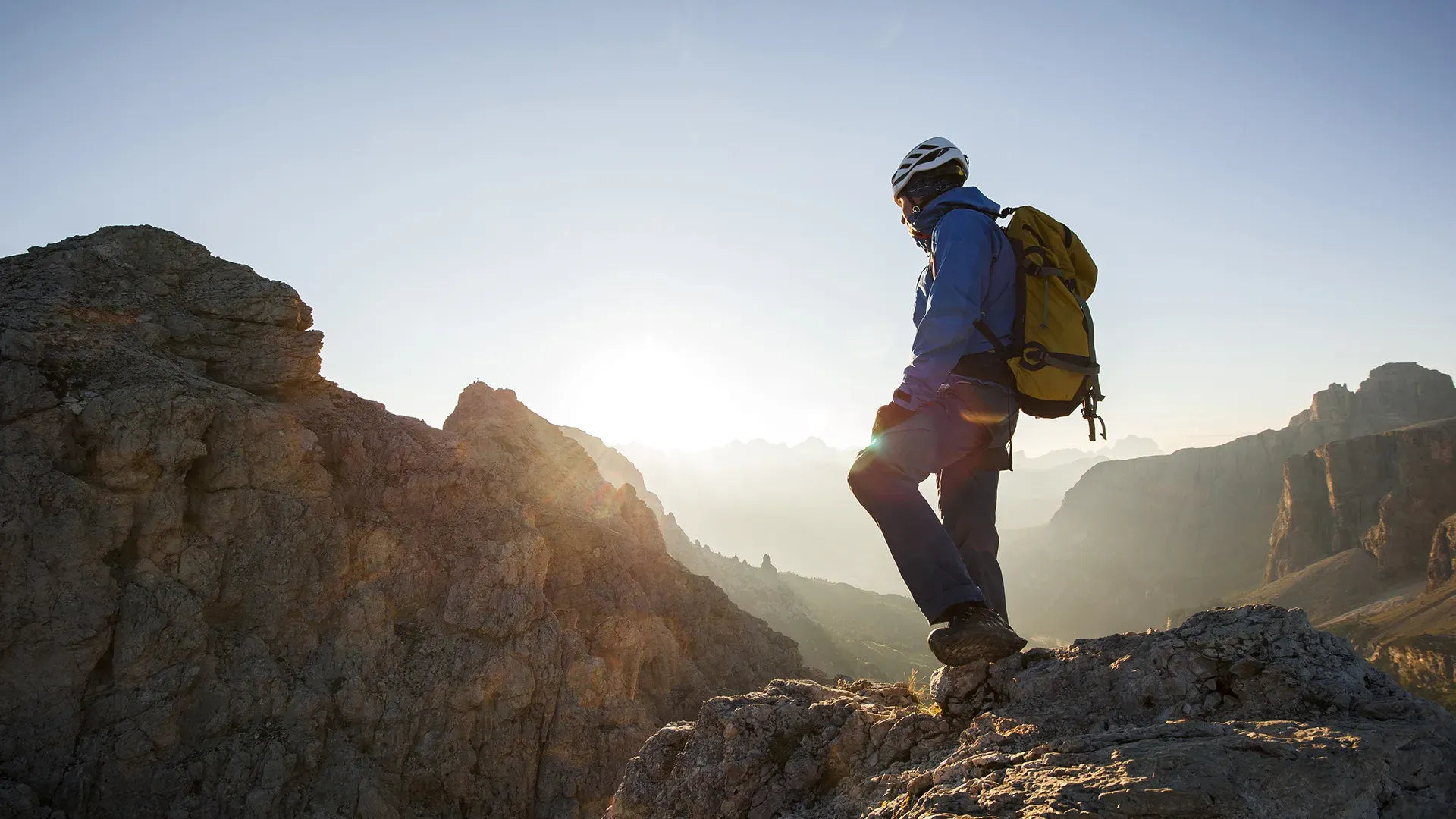 Klettern in den Dolomiten bei Wolkenstein – Aktivurlaub im Garni Crepaz