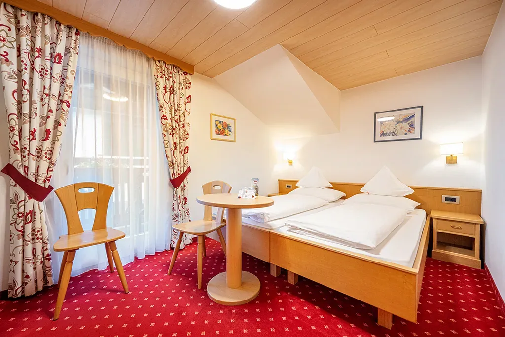 Gemütliches Economy Zimmer im Garni Crepaz